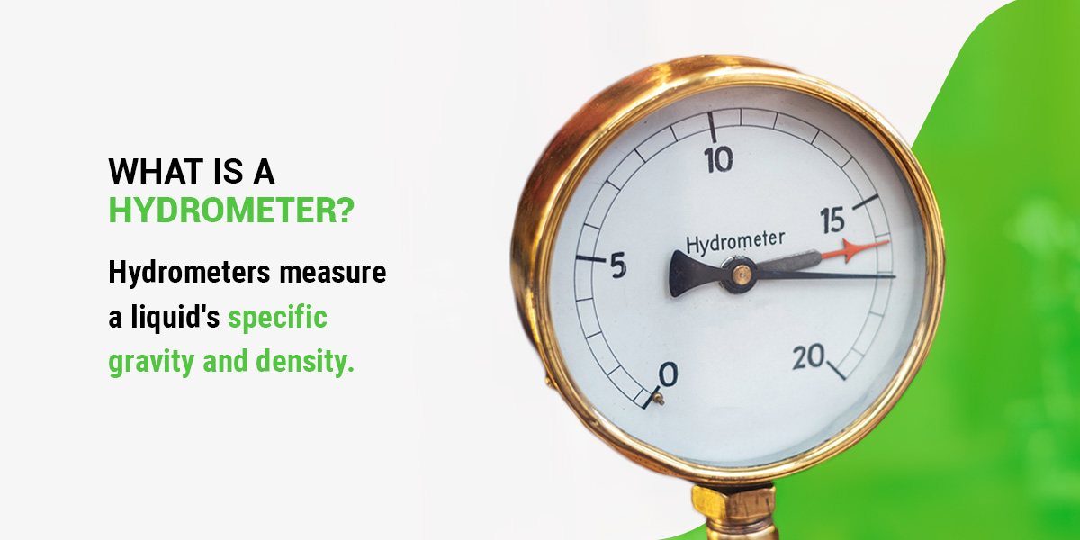 What does a hygrometer measure?