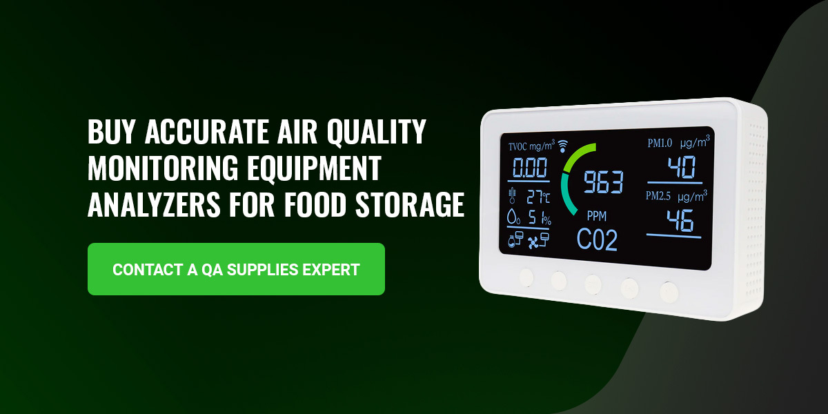 Buy Accurate Air Quality Monitoring Equipment Analyzers for Food Storage